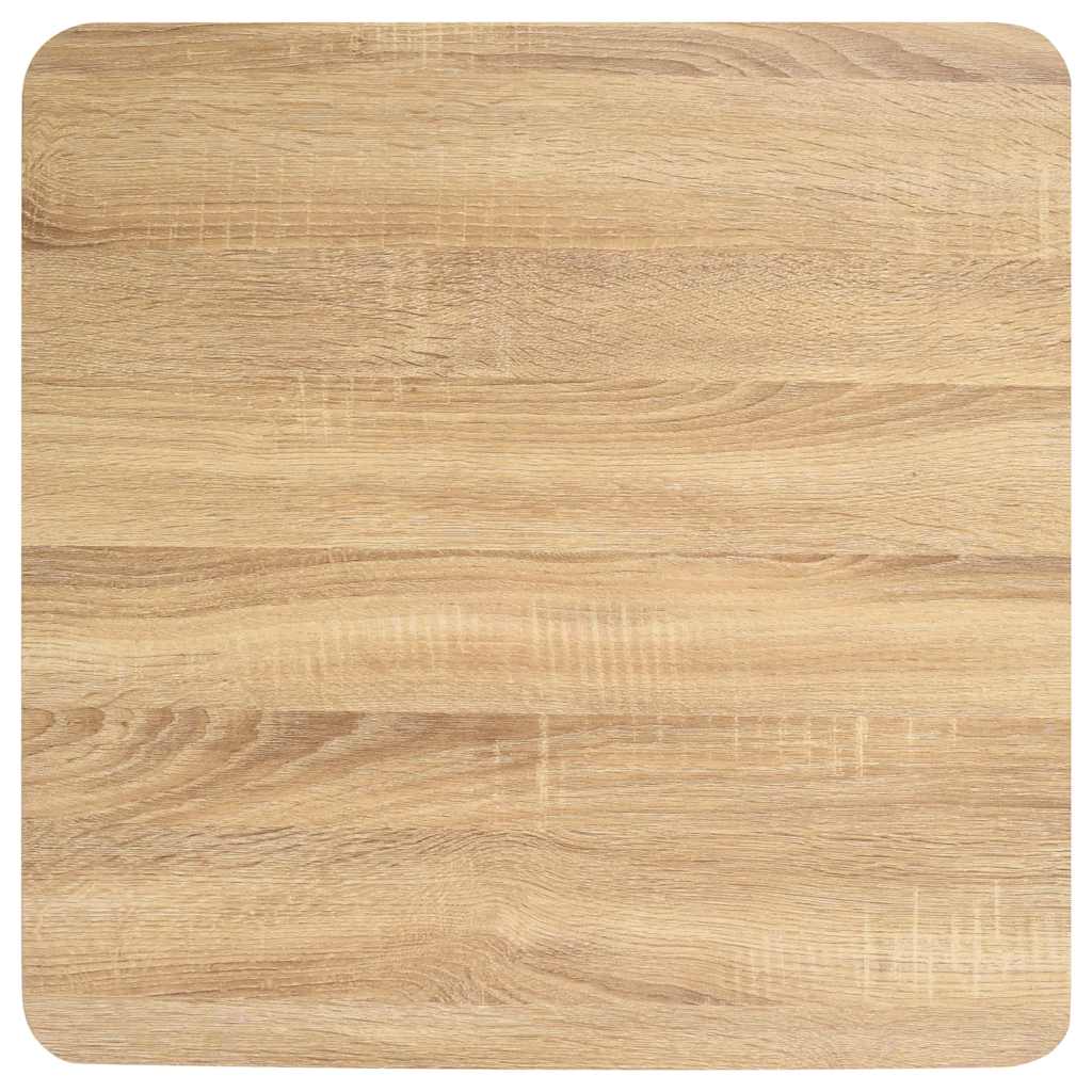 Bistrotisch Hellbraun 60x60 cm MDF