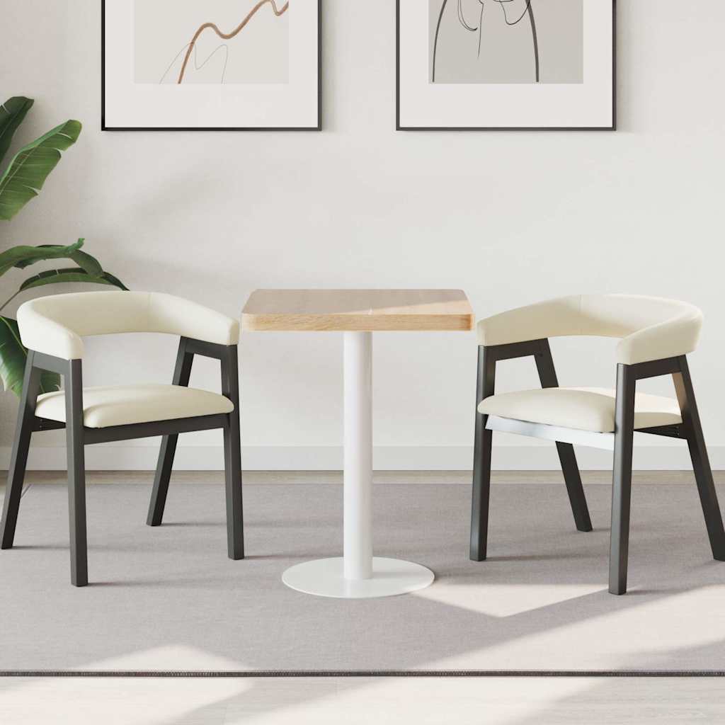 Bistrotisch Hellbraun 60x60 cm MDF