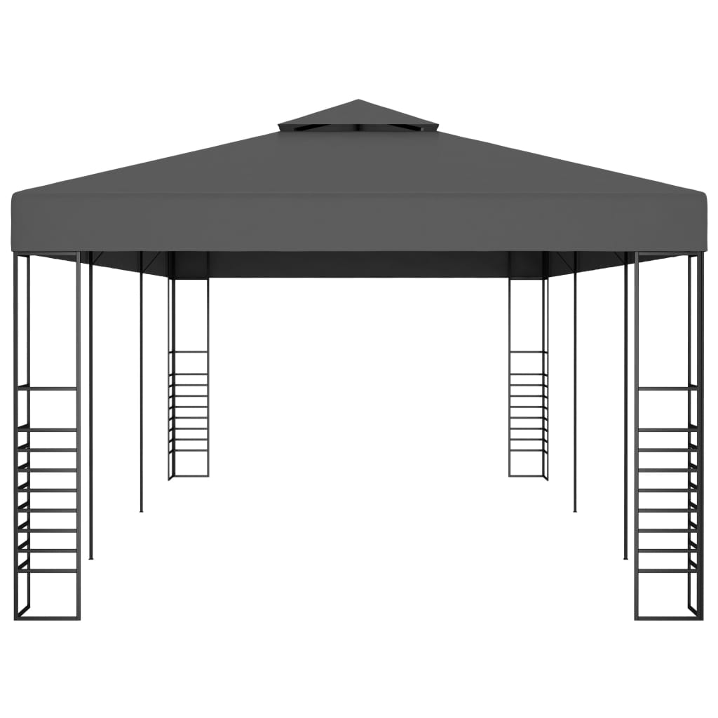 Pavillon de jardin 3x6 m anthracite