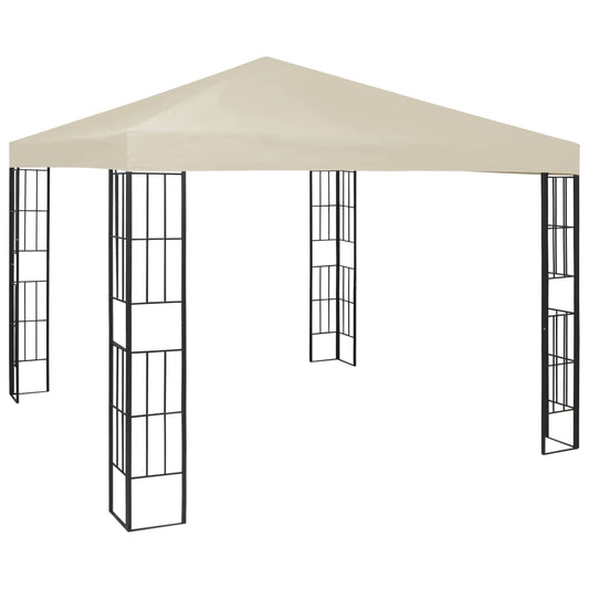 Gazebo 3×3 m crème