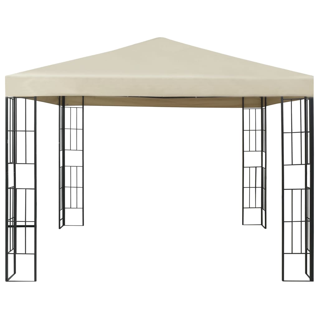 Gazebo 3×3 m crème