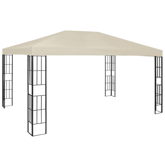 Gazebo 3×4 m crème