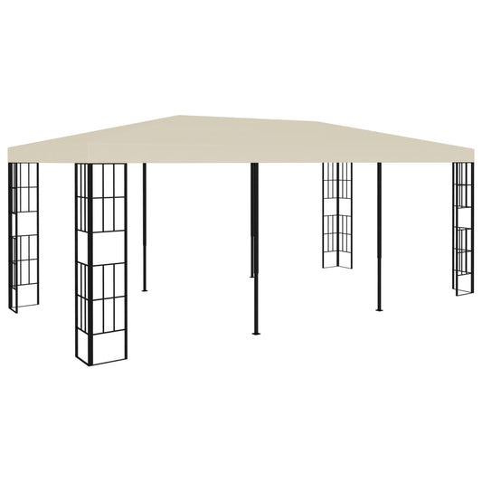 Gazebo 3x6 m crème