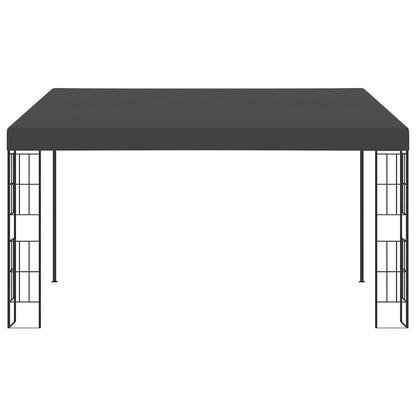 Wand-Pavillon 3x4 m Anthrazit Stoff