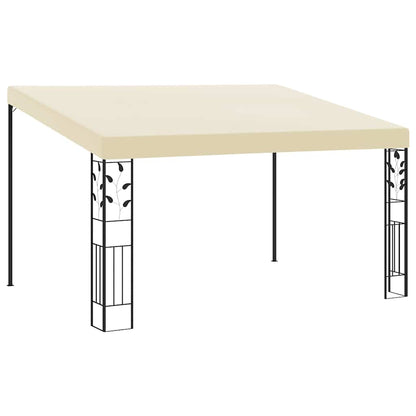 Wand-Pavillon 4x3x2,5 m Cremeweiß