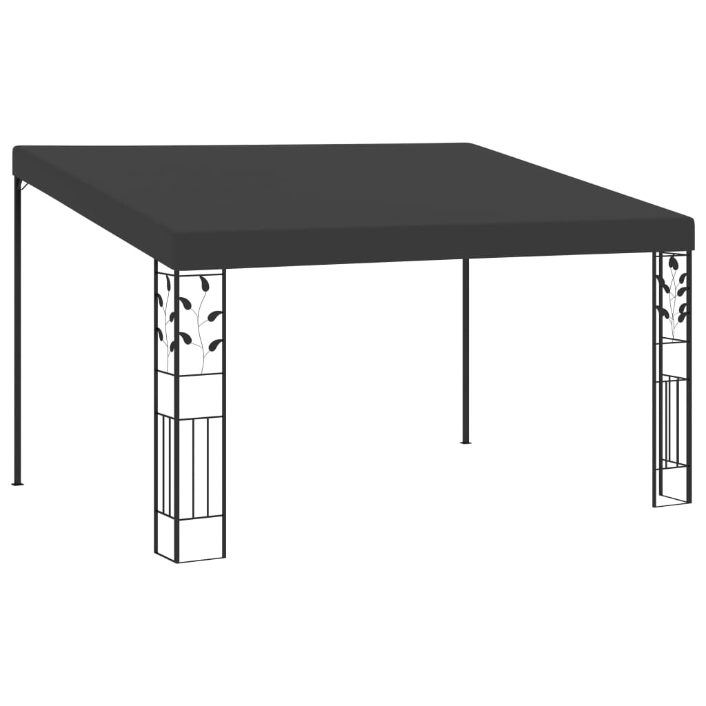 Wand-Pavillon 4x3x2,5 m Anthrazit