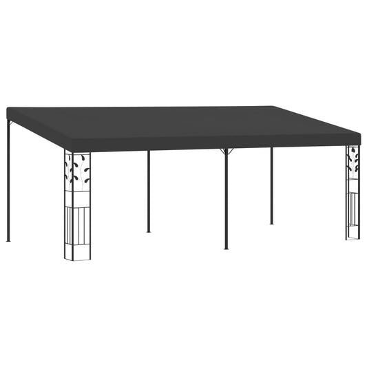 Pavillon mural 6x3x0,5 m anthracite