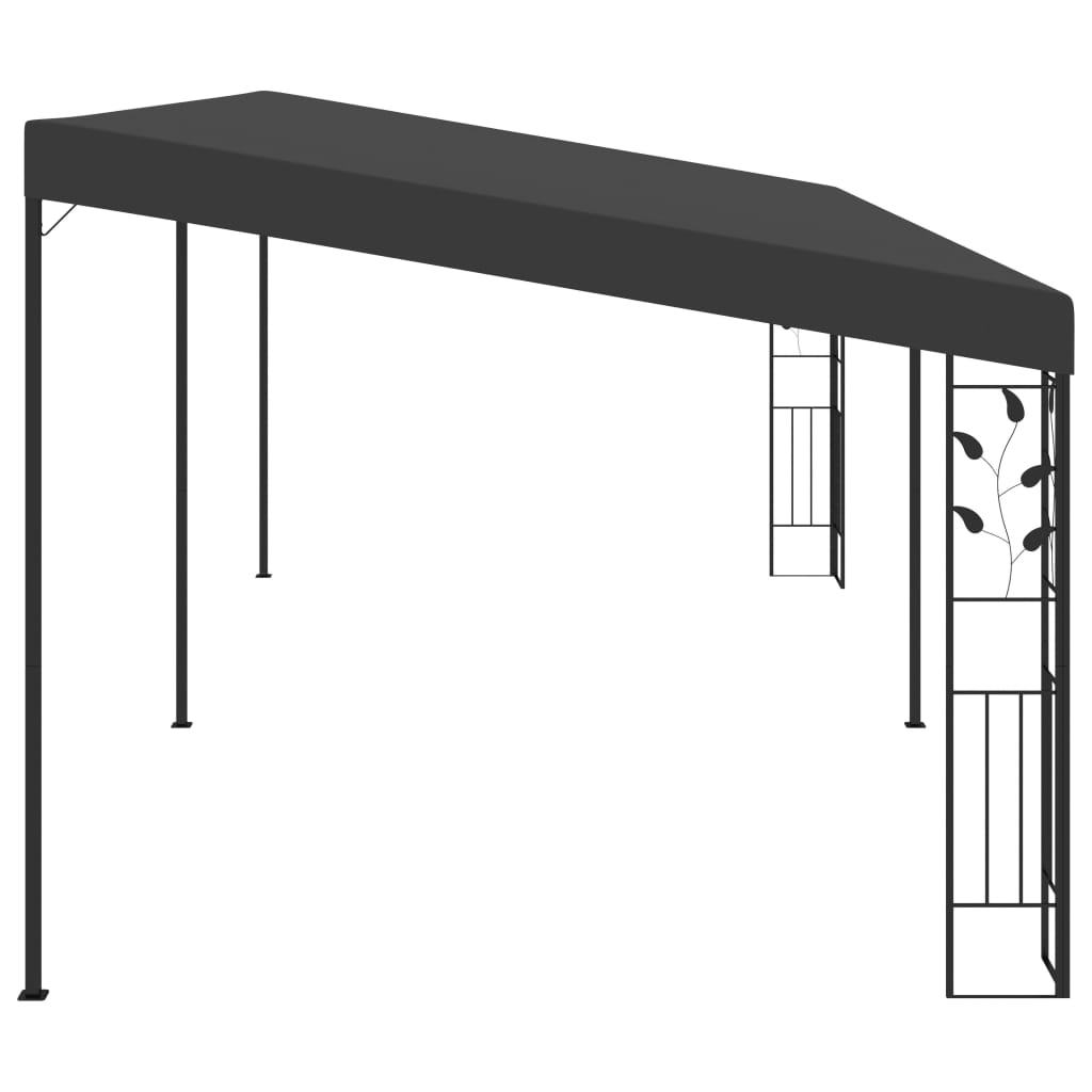 Pavillon mural 6x3x0,5 m anthracite