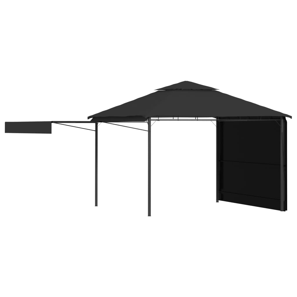 Pavillon mit Doppelt Erweiterten Dächern 3x3x2,75 cm 180 g/m²