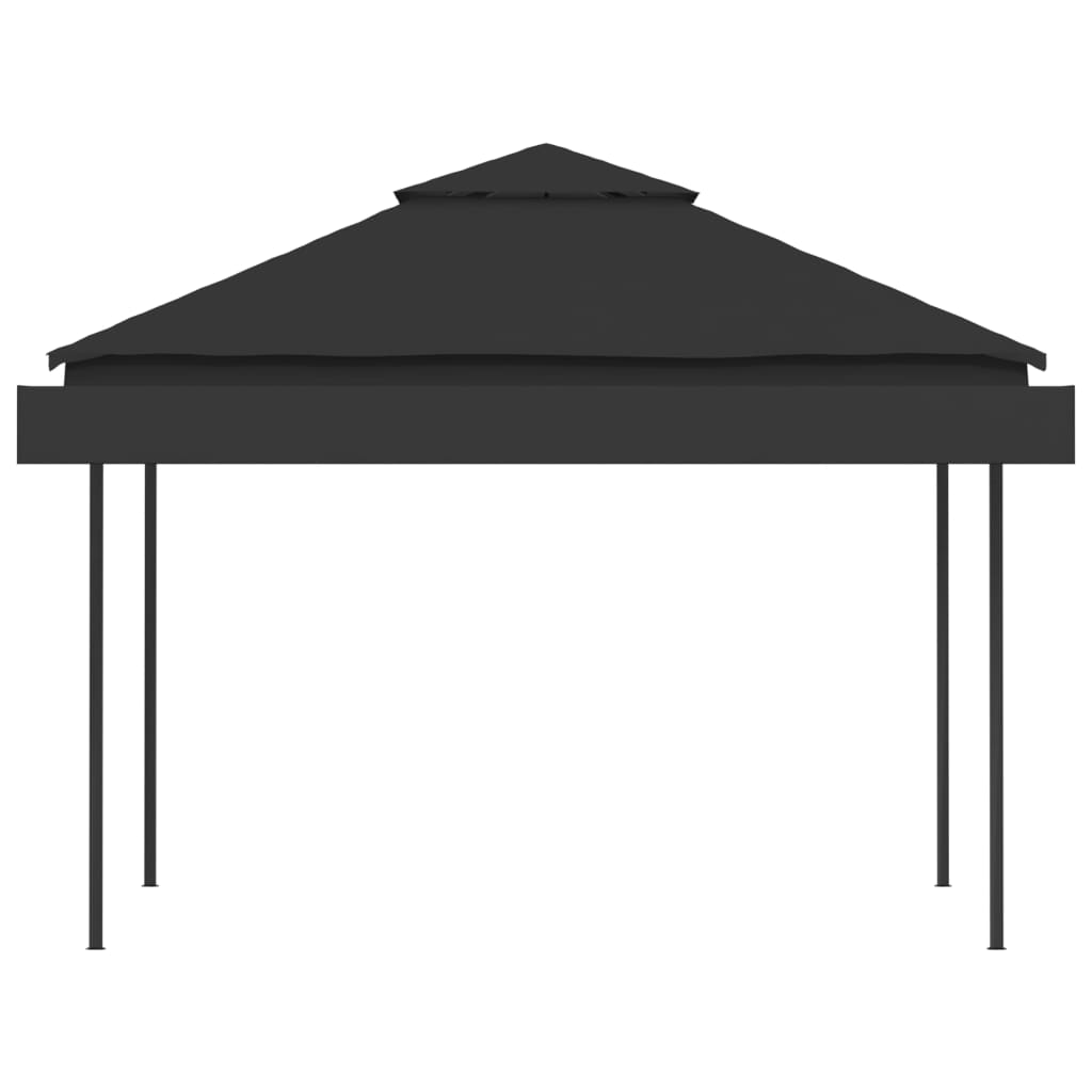 Pavillon mit Doppelt Erweiterten Dächern 3x3x2,75 cm 180 g/m²