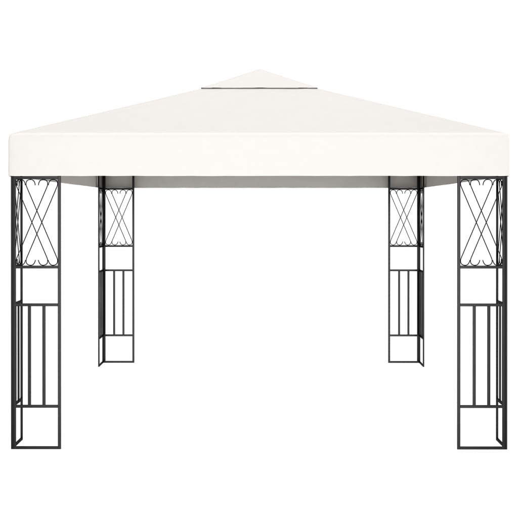 Gazebo 3×4 m tissu crème