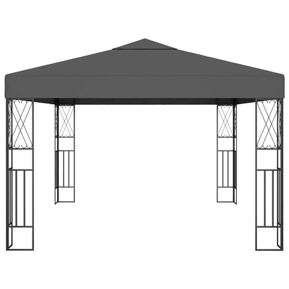 Pavillon 3×4 m Anthrazit Stoff