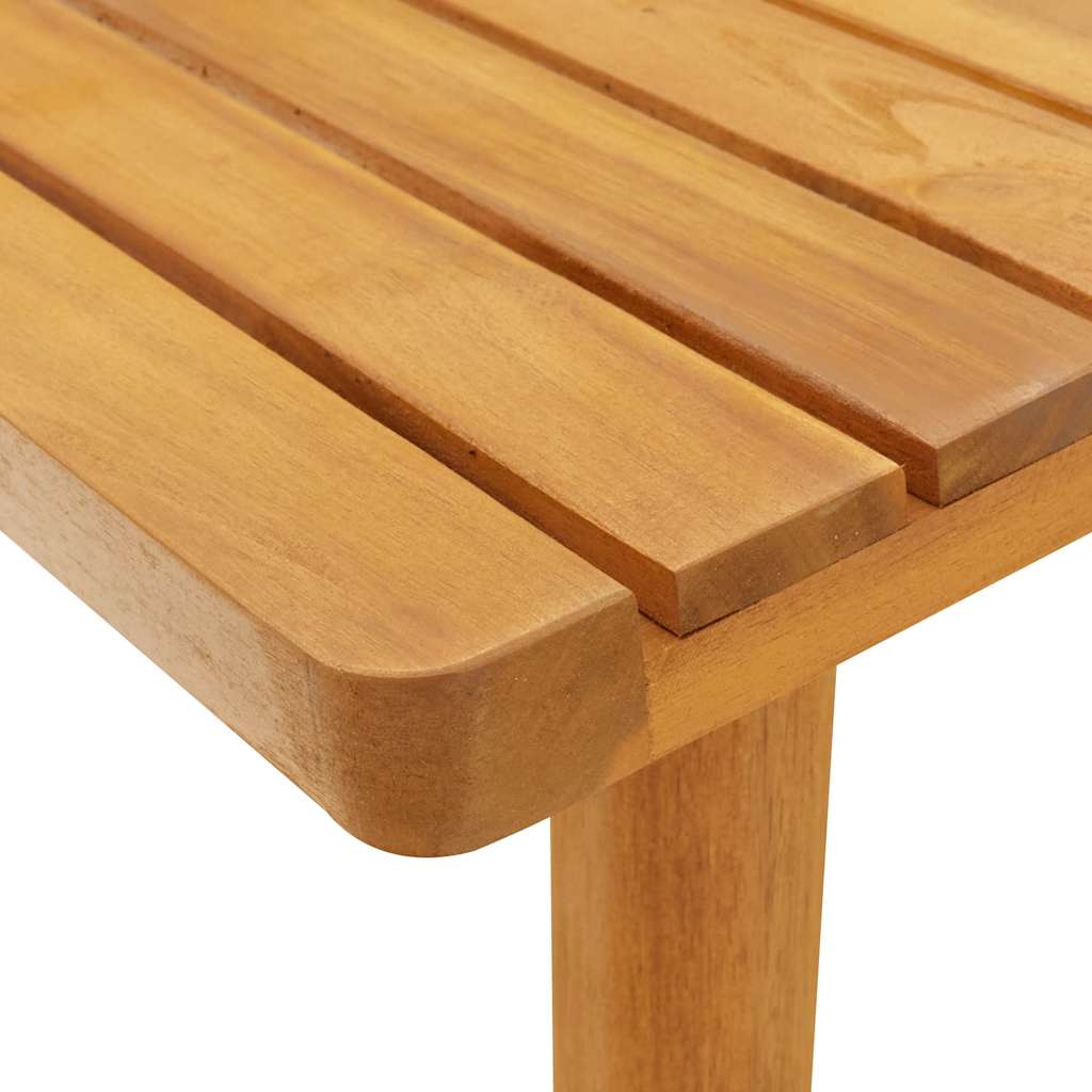 Table basse de jardin 90x55x35 cm en bois d'acacia massif