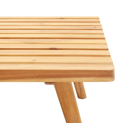 5-tlg. Garten-Lounge-Set Massivholz Akazie