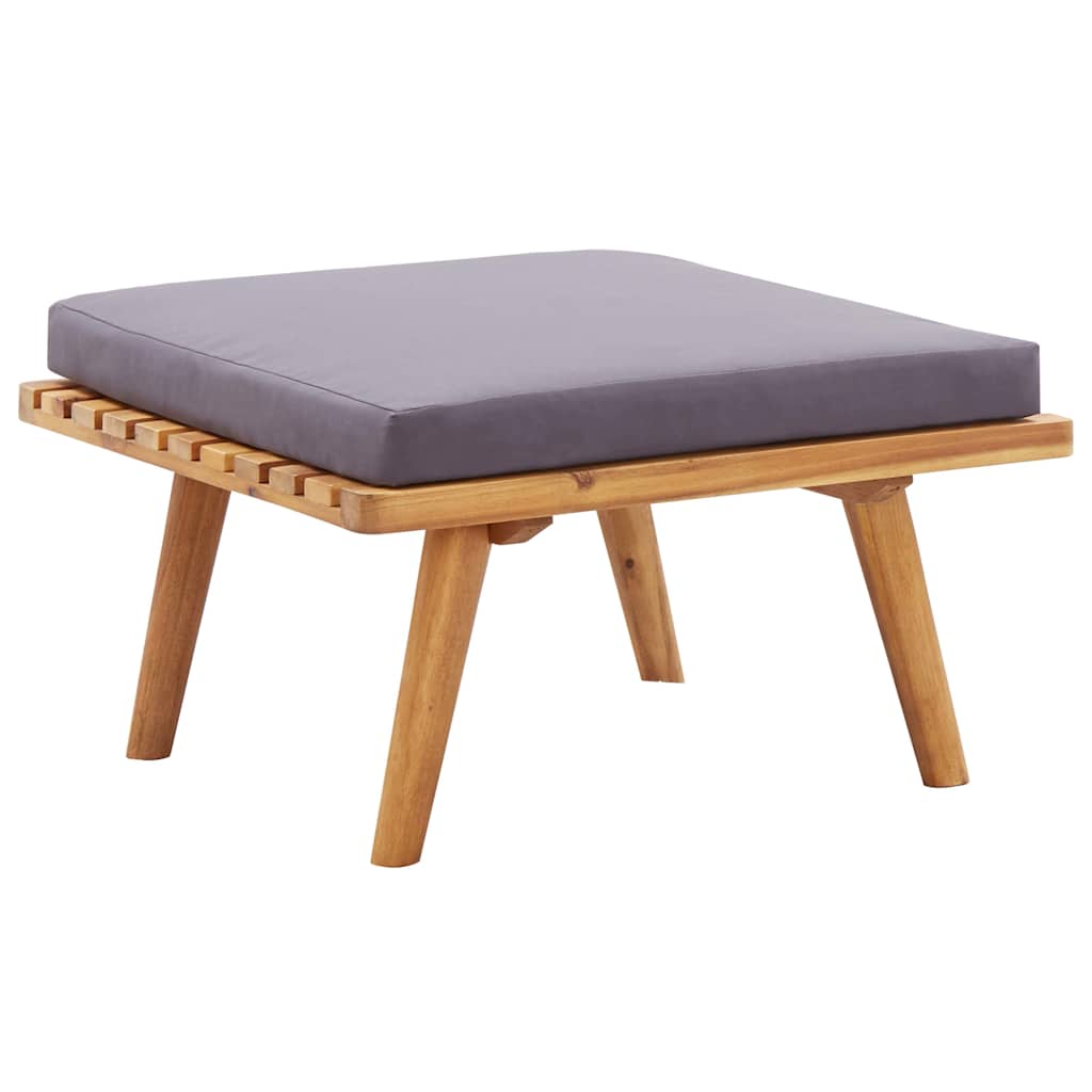 5-tlg. Garten-Lounge-Set Massivholz Akazie