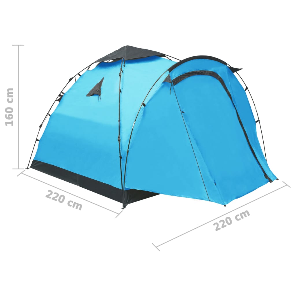 Pop-Up Zelt 3 Personen Blau