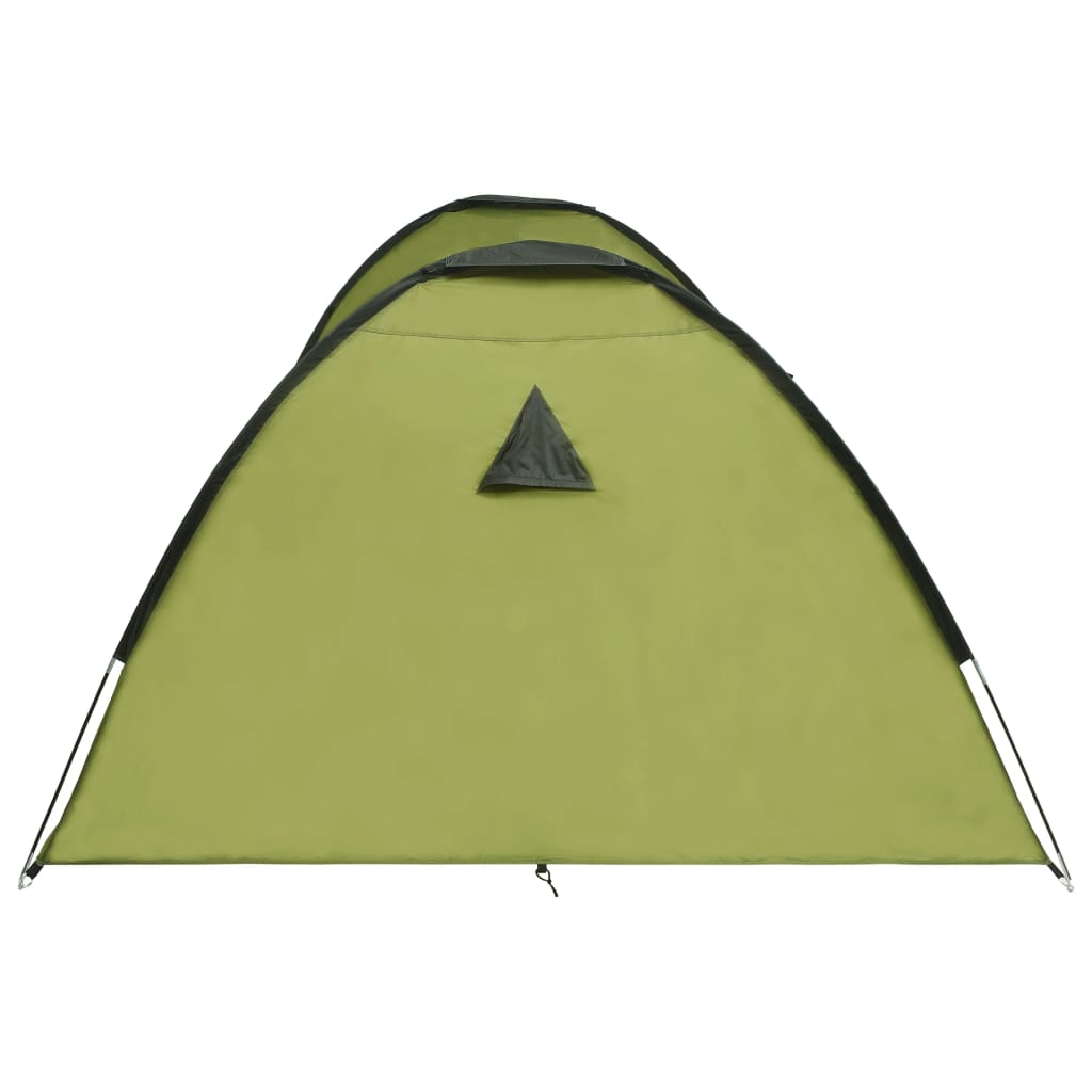 Tente de camping Igloo 650x240x190 cm 8 personnes verte