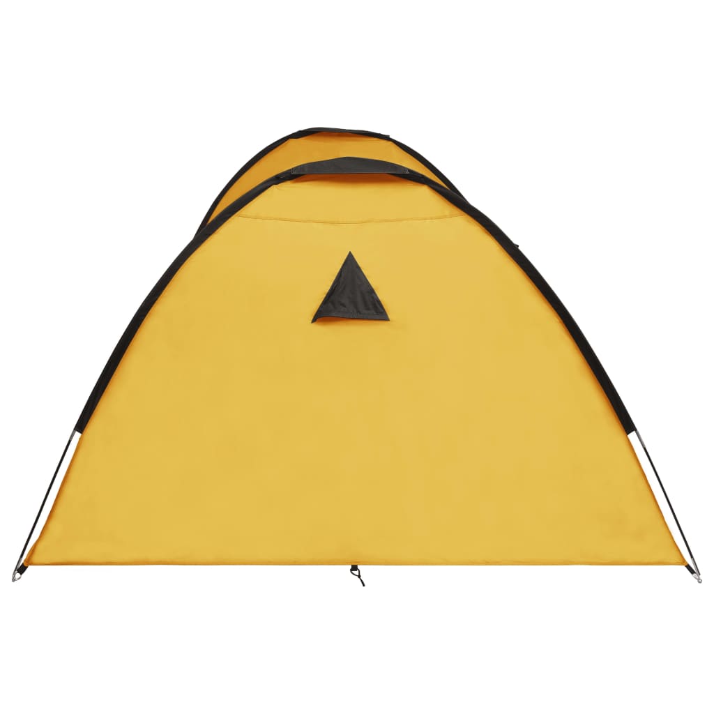 Camping-Zelt Iglu 650x240x190 cm 8 Personen Gelb