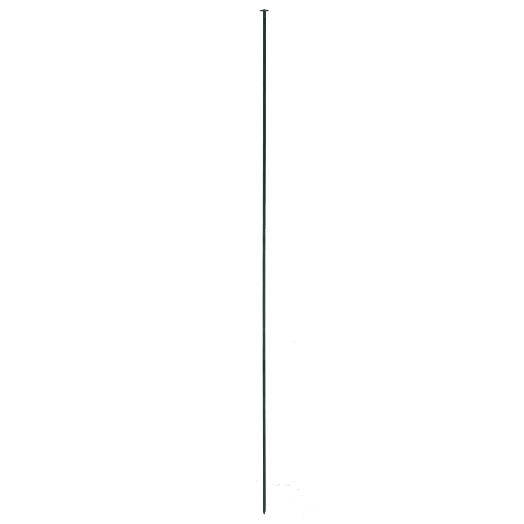 Gartenzaun Set Konvex 77,5x78,5 cm Grün