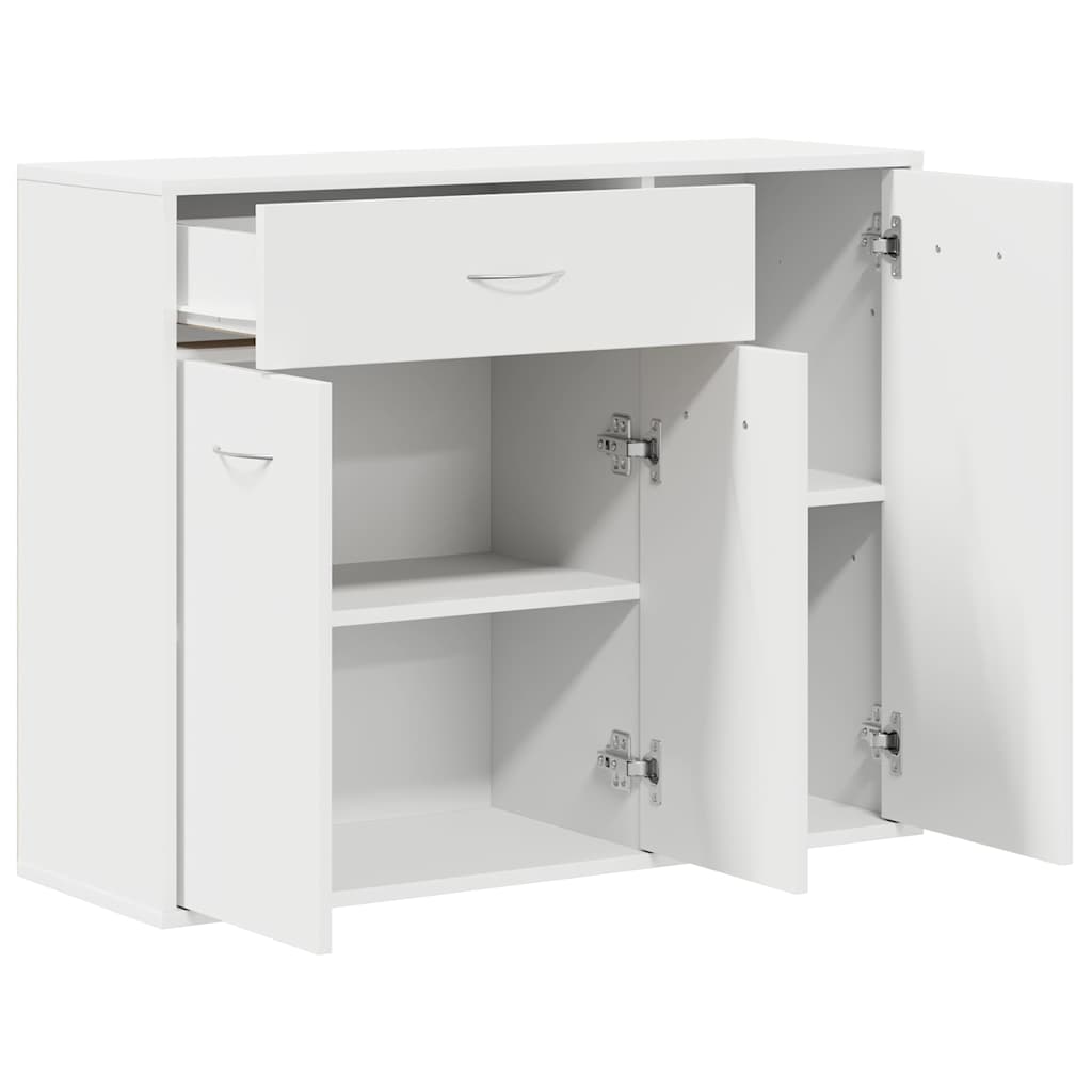 Sideboard Weiß 88x30x70 cm Holzwerkstoff