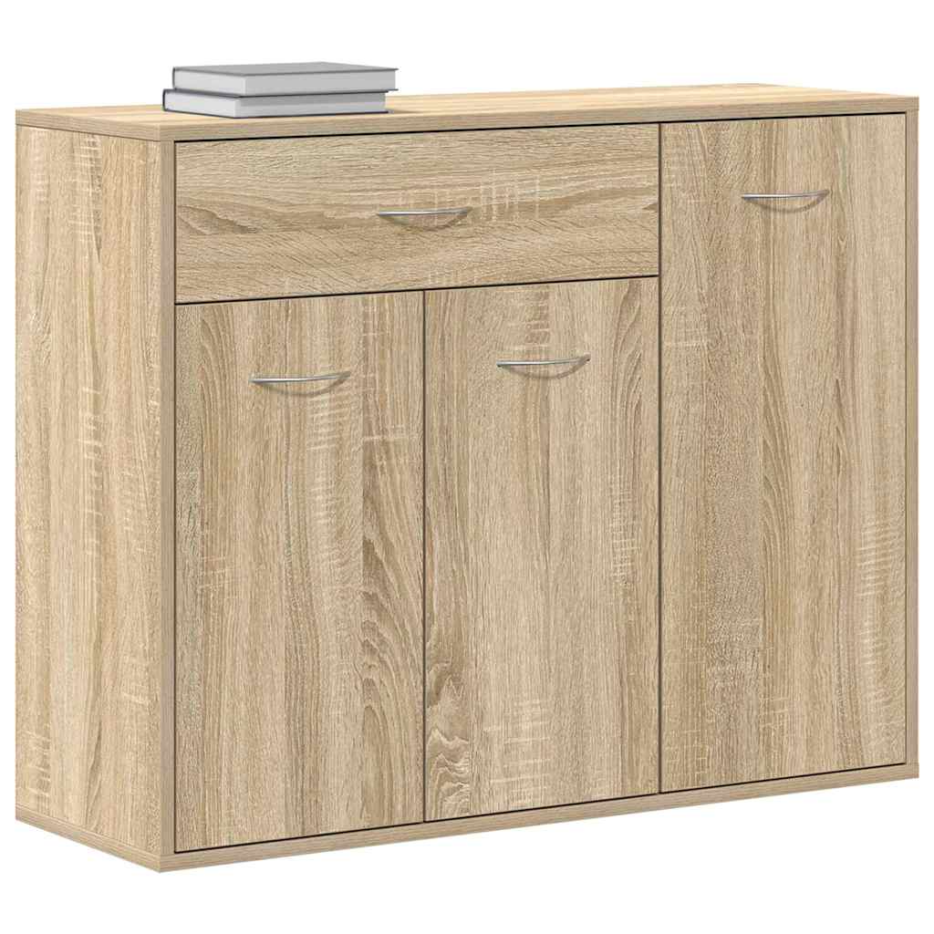 Sideboard Sonoma-Eiche 88x30x70 cm Holzwerkstoff