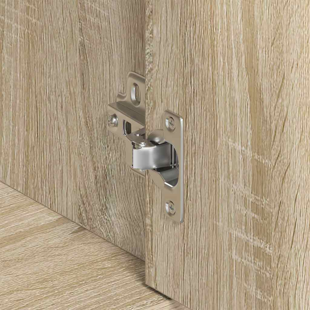 Sideboard Sonoma-Eiche 88x30x70 cm Holzwerkstoff