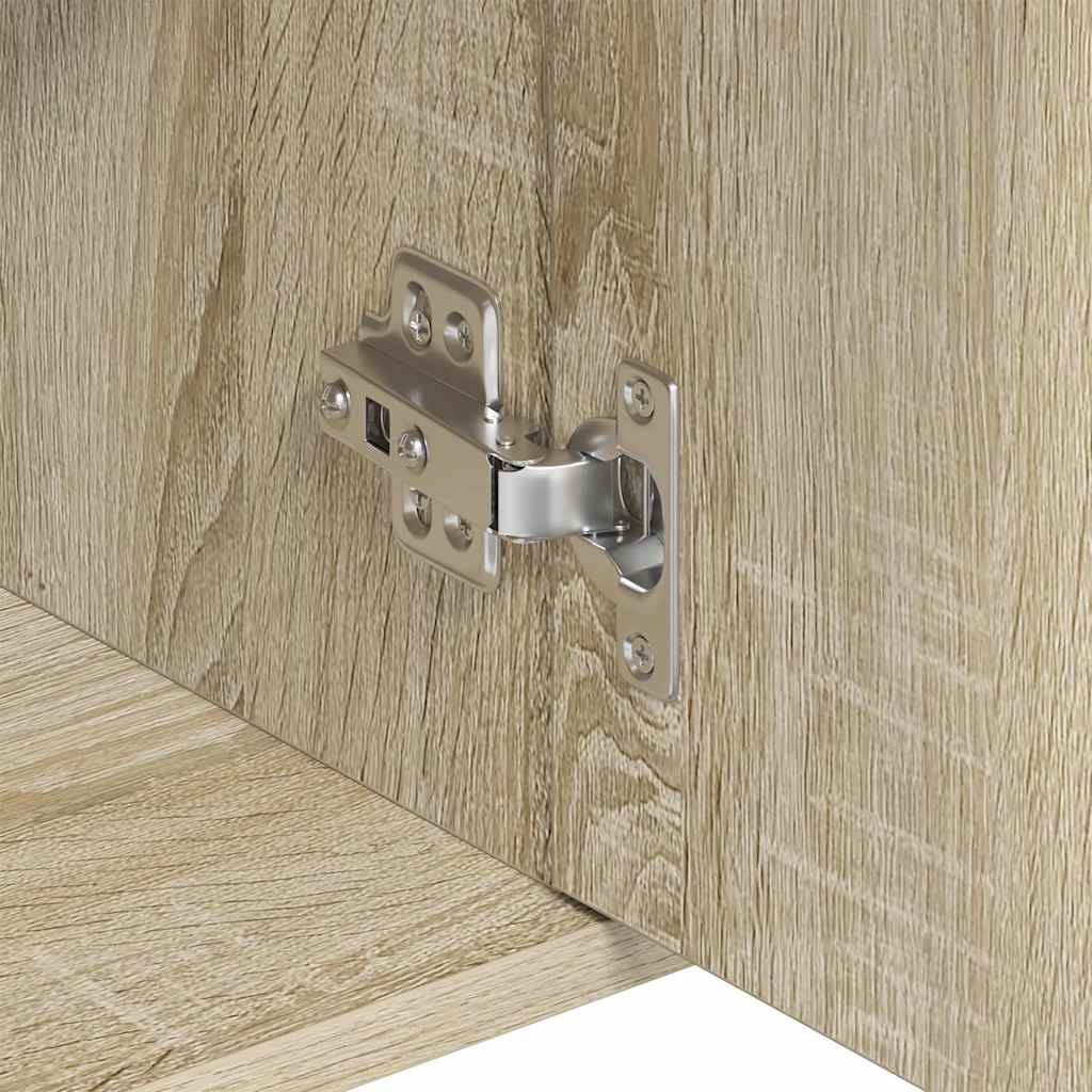 Sideboard Sonoma-Eiche 88x30x70 cm Holzwerkstoff