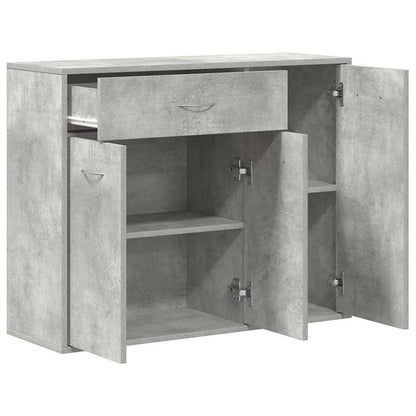 Sideboard Betongrau 88x30x70 cm Holzwerkstoff