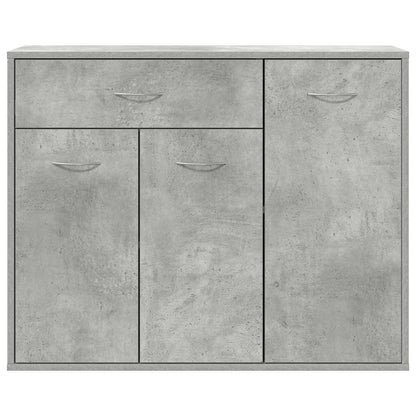 Sideboard Betongrau 88x30x70 cm Holzwerkstoff