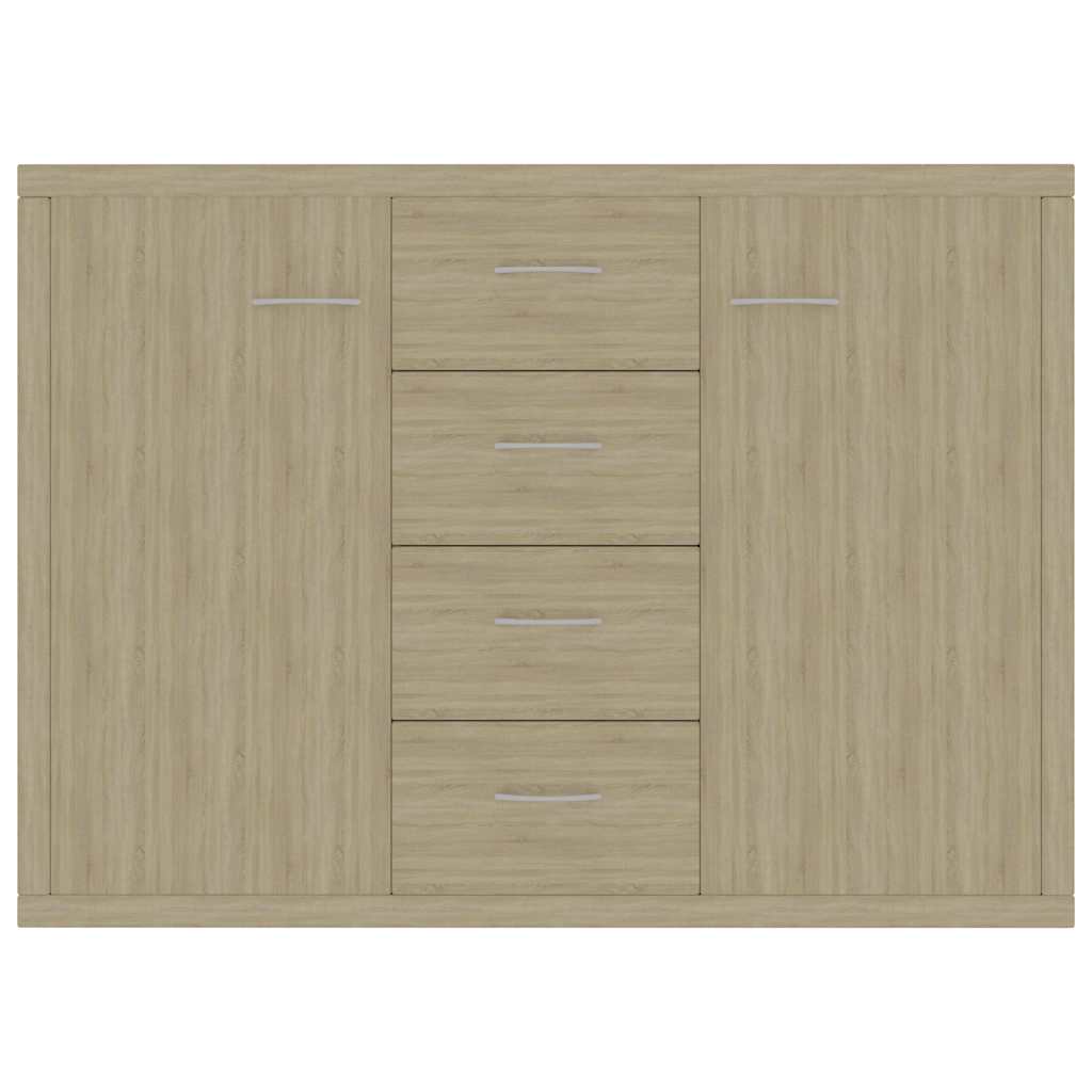 Sideboard Sonoma-Eiche 88x30x65 cm Holzwerkstoff