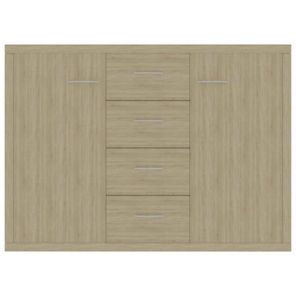 Sideboard Sonoma-Eiche 88x30x65 cm Holzwerkstoff