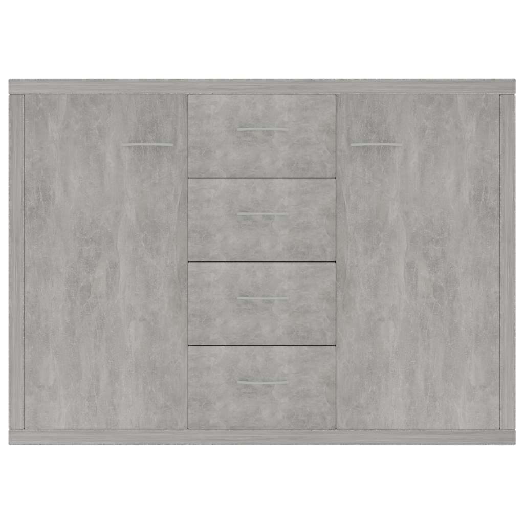 Sideboard Betongrau 88x30x65 cm Holzwerkstoff