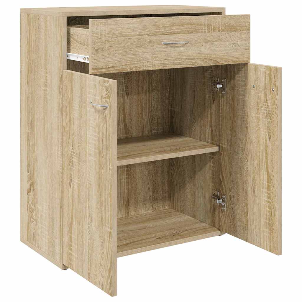 Sideboard Sonoma-Eiche 60x30x75 cm Holzwerkstoff