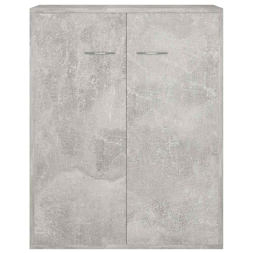 Sideboard Betongrau 60x30x75 cm Holzwerkstoff