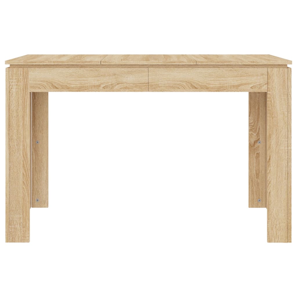 Table à manger chêne Sonoma 120x60x76 cm matériau bois