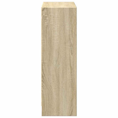 Bücherregal Sonoma-Eiche 40x24x75 cm Holzwerkstoff