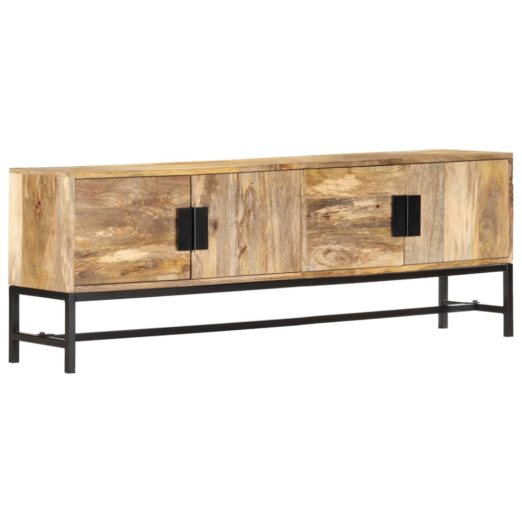 TV-Schrank 140x30x50 cm Massivholz Mango