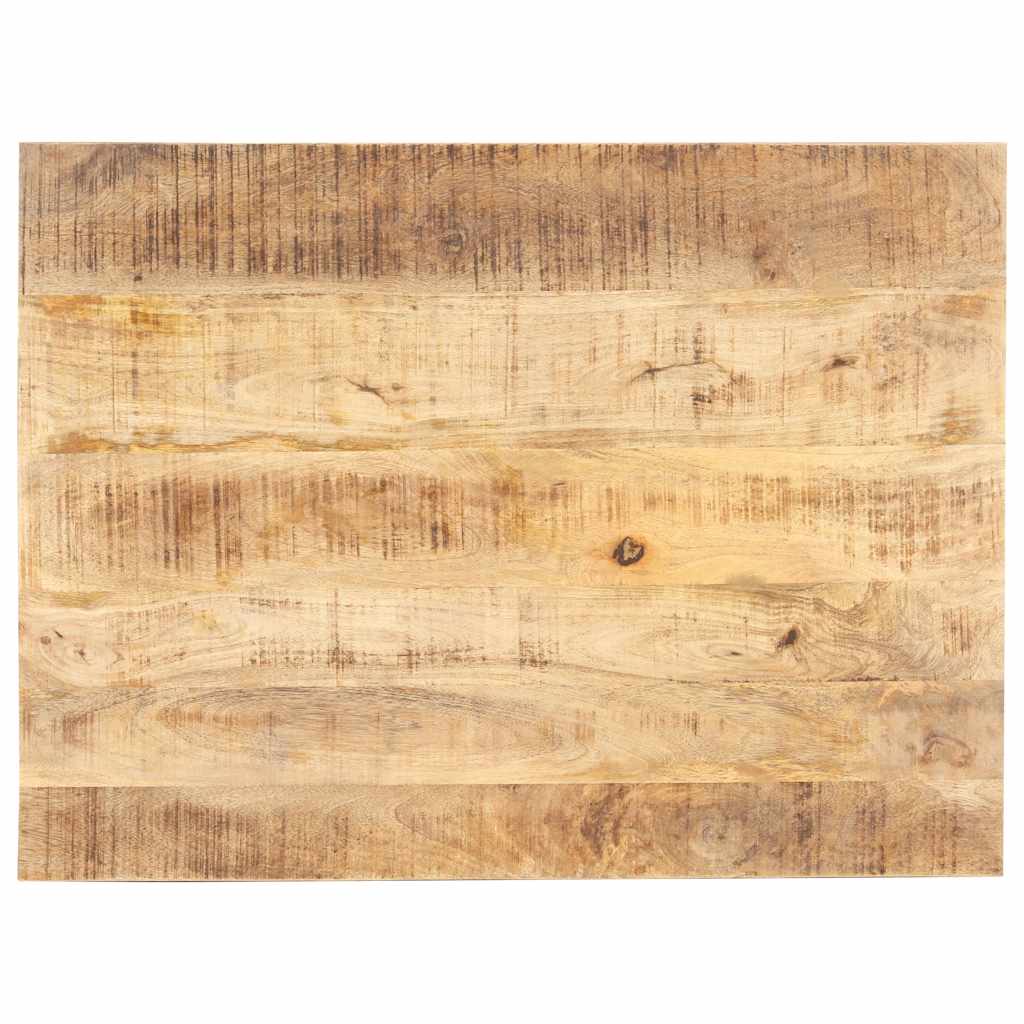 Tischplatte Massivholz Mango 15-16 mm 80x60 cm