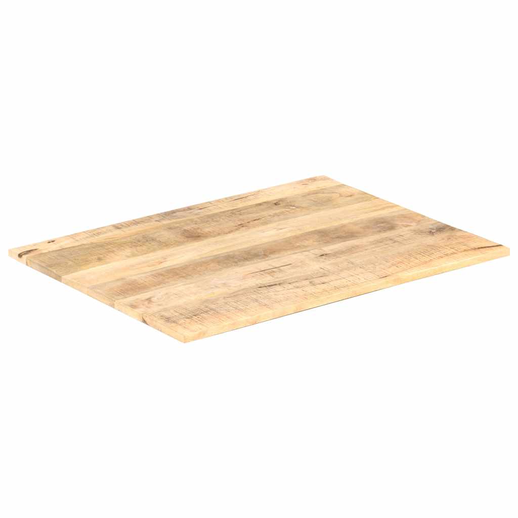 Tischplatte Massivholz Mango 15-16 mm 80x60 cm