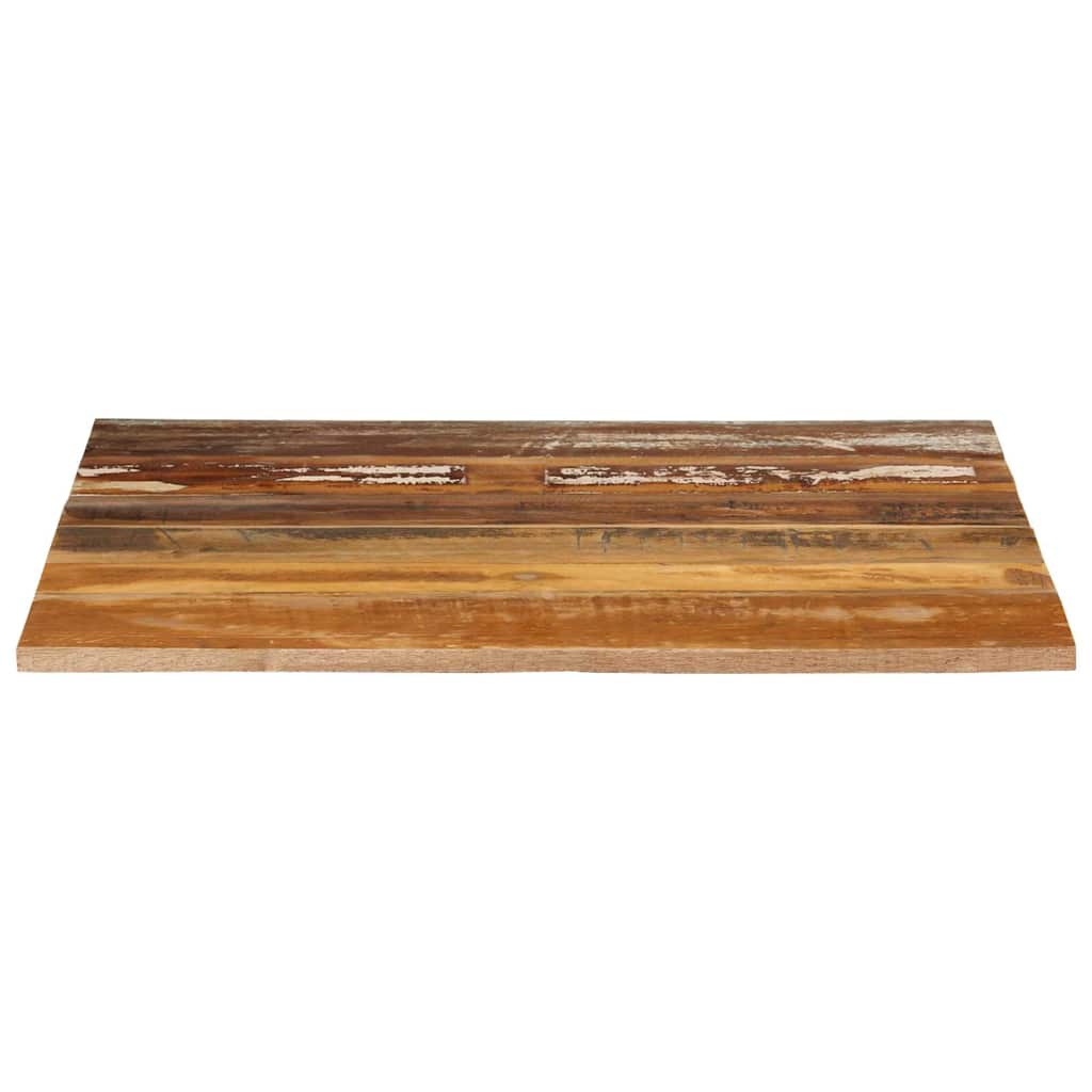 Tischplatte Quadratisch 70x70 cm 15-16 mm Altholz Massiv