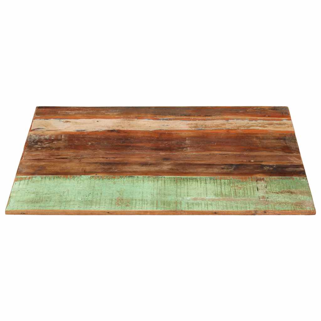 Tischplatte Quadratisch 80x80 cm 15-16 mm Altholz Massiv