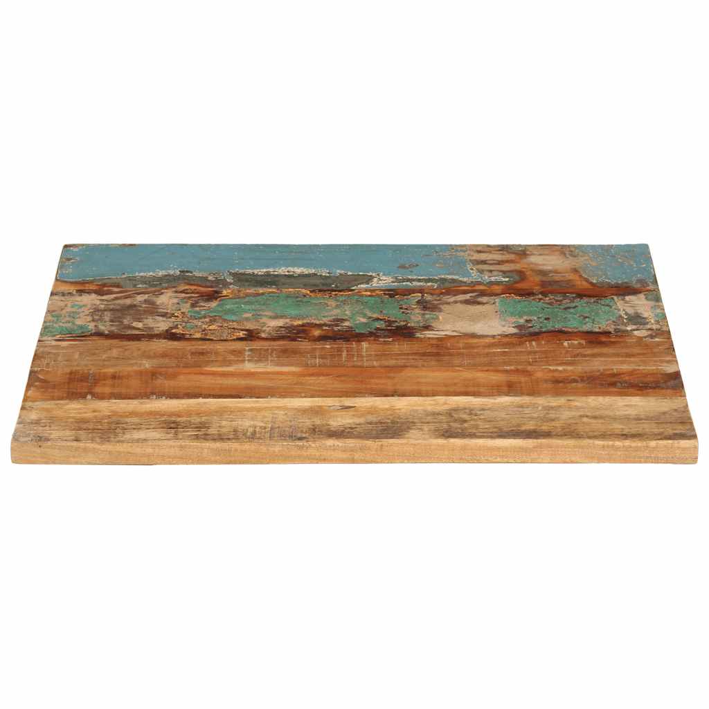 Tischplatte Rechteckig 60x70 cm 25-27 mm Altholz Massiv