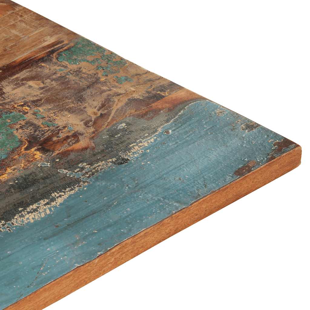 Tischplatte Rechteckig 60x70 cm 25-27 mm Altholz Massiv