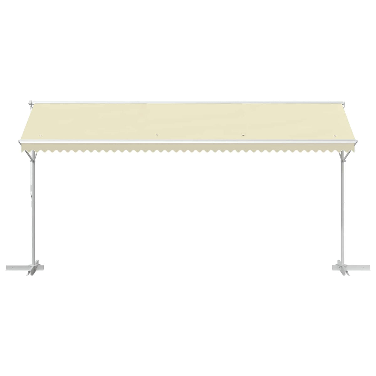 Freistehende Markise 500x300 cm Creme