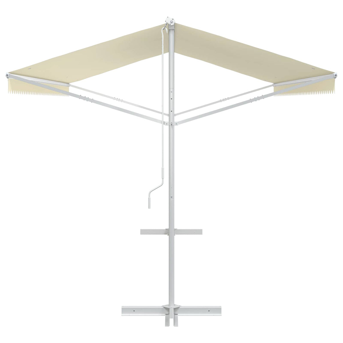 Freistehende Markise 500x300 cm Creme