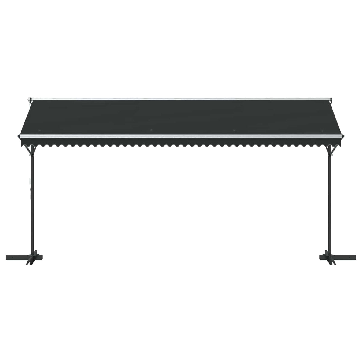 Freistehende Markise 500x300 cm Anthrazit