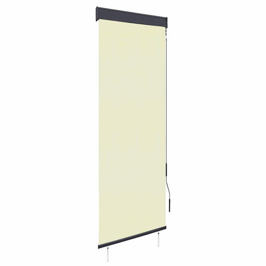 Außenrollo 60 x 250 cm Cremeweiß