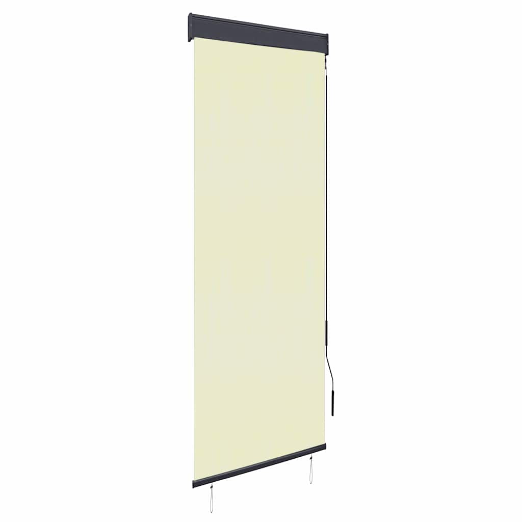 Außenrollo 60 x 250 cm Cremeweiß