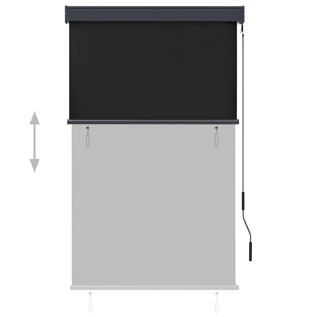 Außenrollo 100 x 250 cm Anthrazit