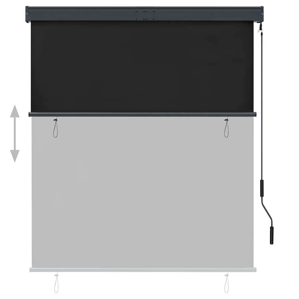 Außenrollo 140x250 cm Anthrazit